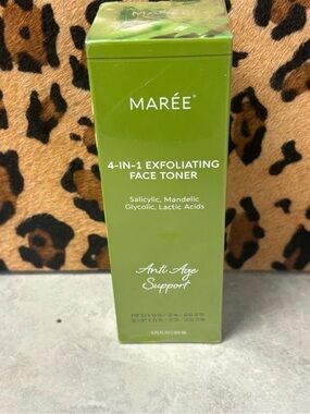 MARÉE 4-in-1 Exfoliating Face Toner 6.76 oz Sealed Glycolic Lactic Salicylic Aci
